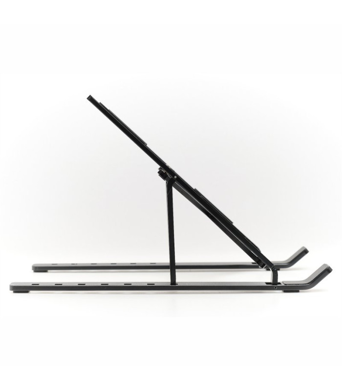 iggual Soporte elevador plegable portátil 17 negro