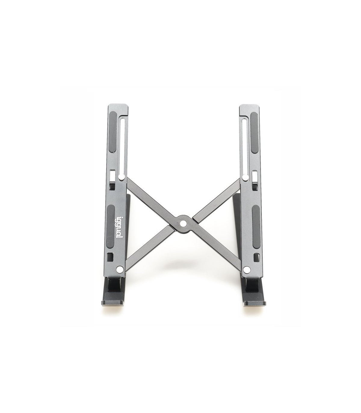 iggual Soporte elevador plegable portátil 17 negro