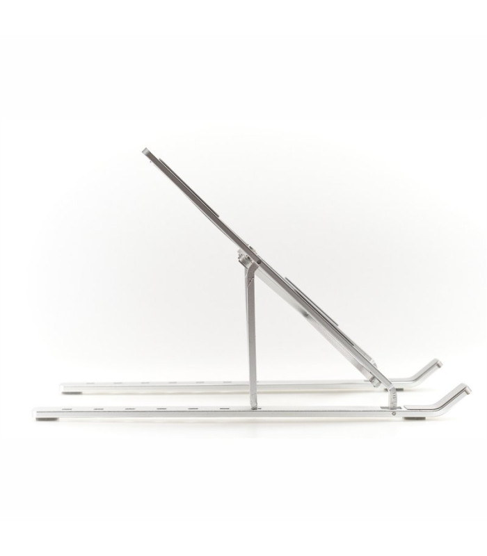 iggual Soporte elevador plegable portátil 17 plata