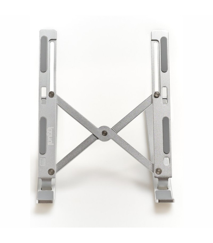 iggual Soporte elevador plegable portátil 17 plata