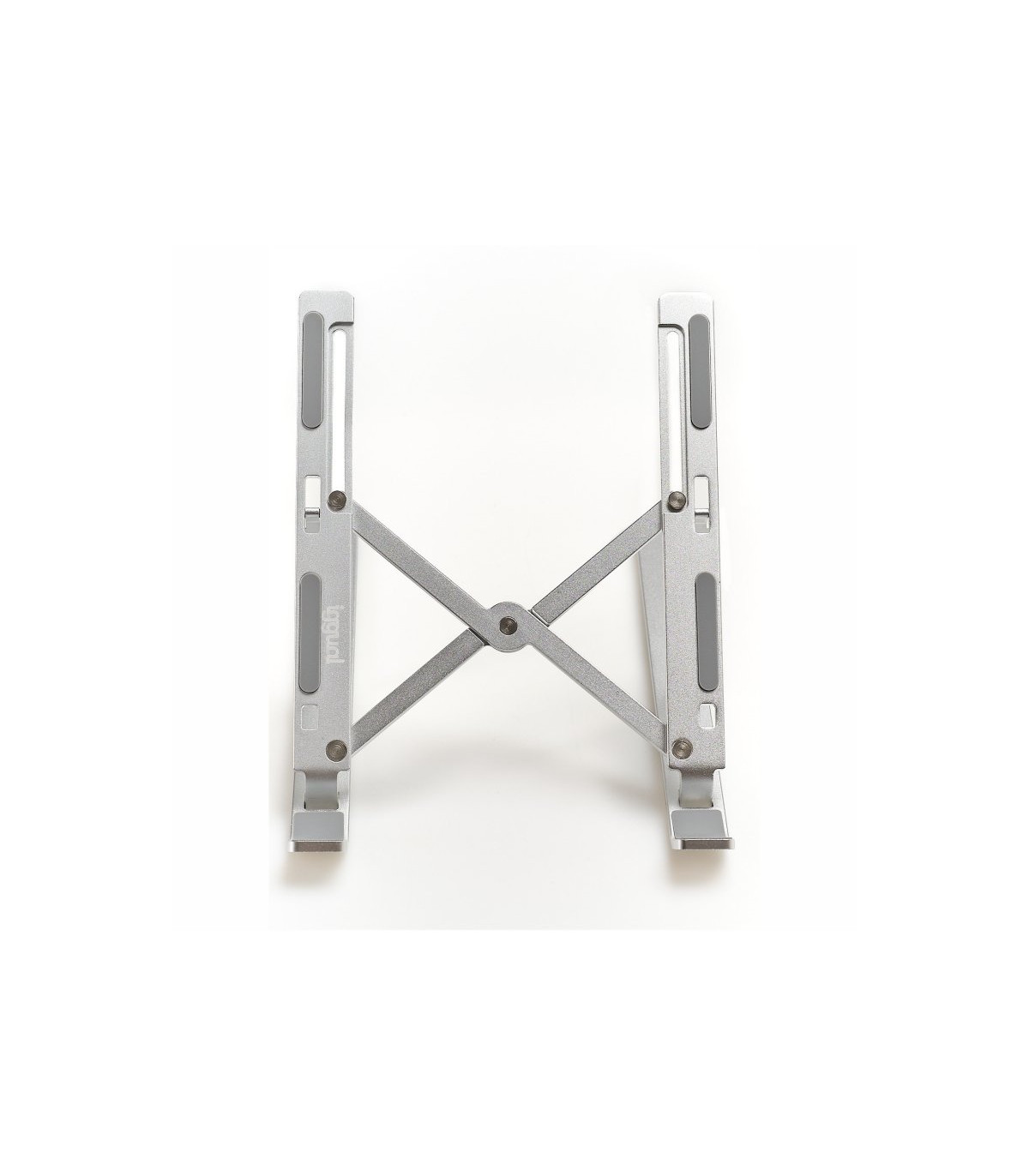 iggual Soporte elevador plegable portátil 17 plata