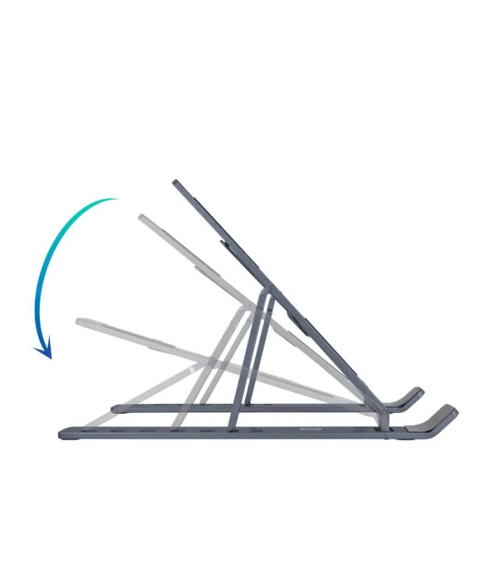 Tooq Soporte elevador plegable portátiles Gris