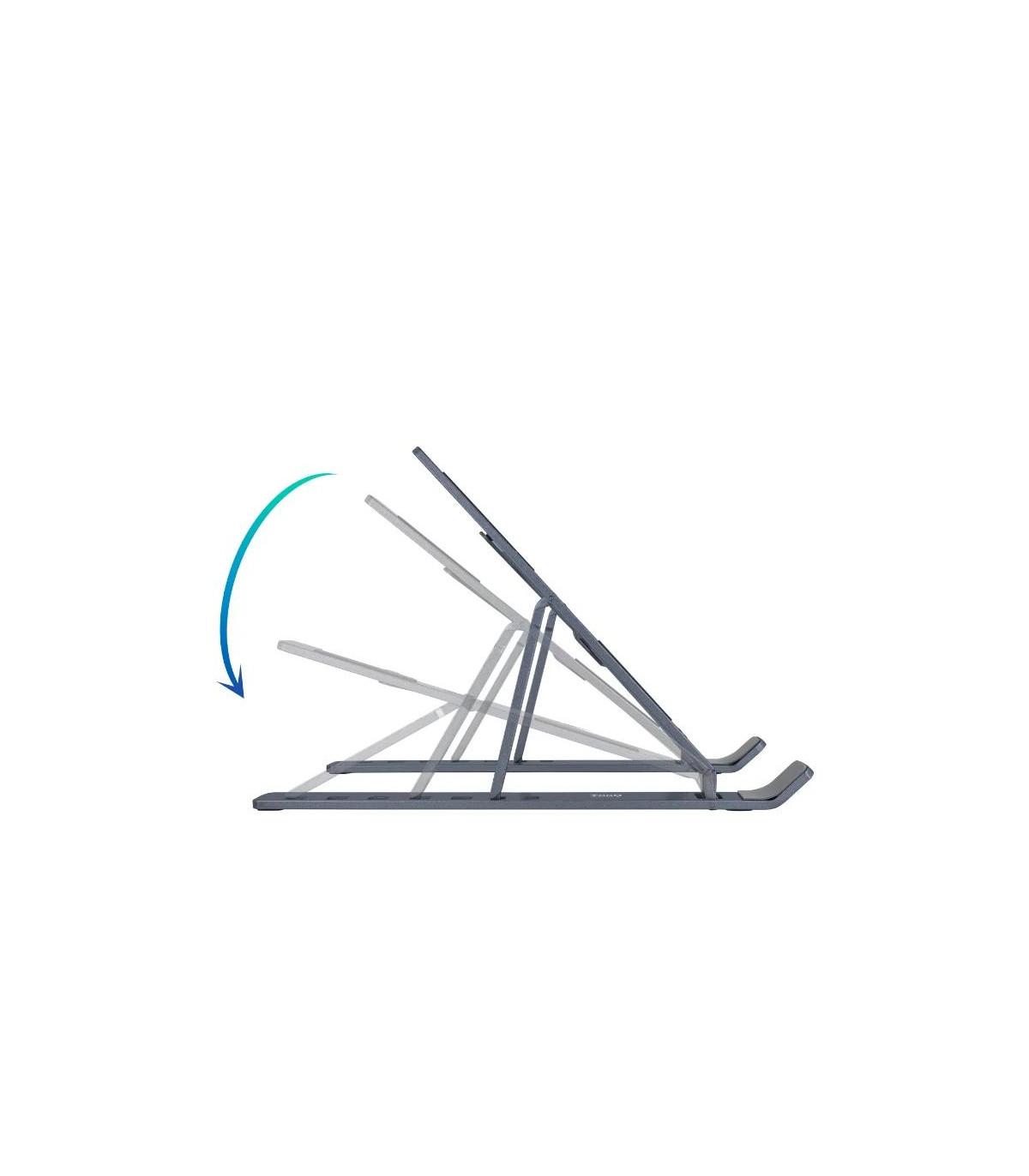 Tooq Soporte elevador plegable portátiles Gris