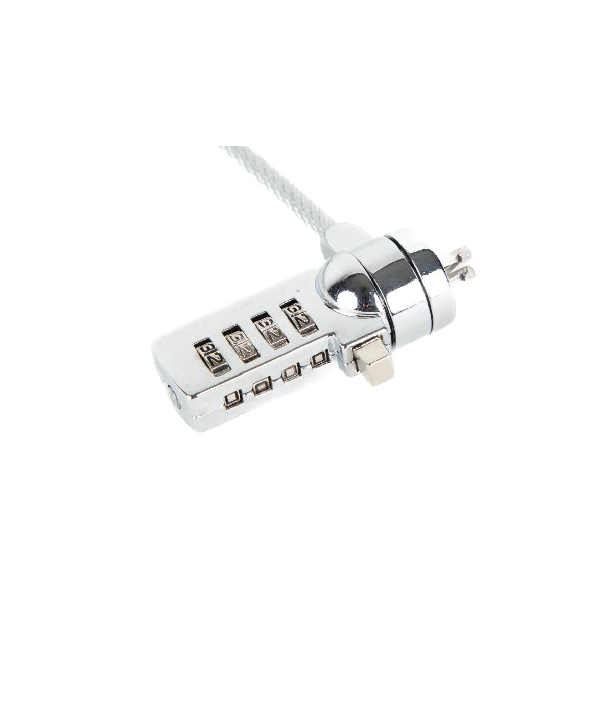 iggual Cable seguridad candado 4 dígitos SECURE 4D