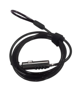 EWENT Cable Seguridad Nano combinacion