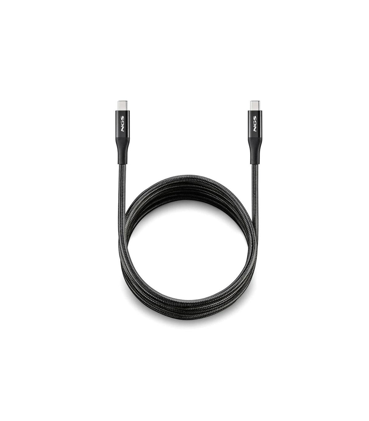 NGS CABLE CARGA RAPIDA USB A-USB-C 2.0 1MT 40GBPS