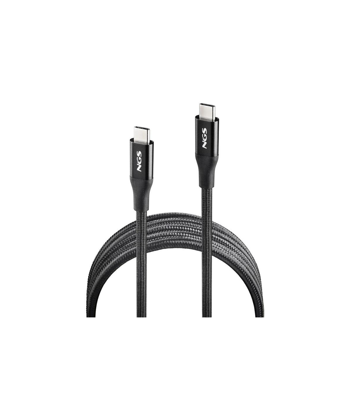 NGS CABLE CARGA RAPIDA USB A-USB-C 2.0 1MT 40GBPS