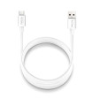 NGS CABLE CARGA RAPIDA USB-A A USB-C 1M BLANCO