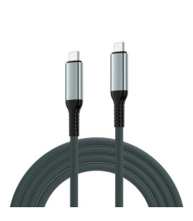 EWENT Cable USB 4 Gen 3 tipoC macho a macho 1m