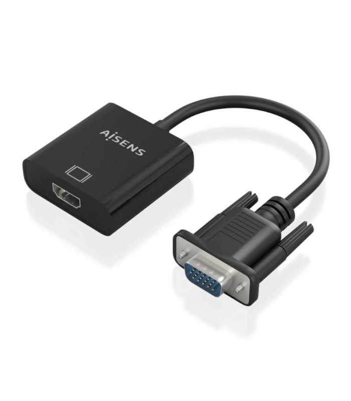 Aisens Conversor SVGA/M+JACK3.5/H+MicroB/H HDMI/H