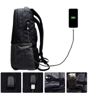 EWENT EW2529 Mochila 17.3" + Puerto usb