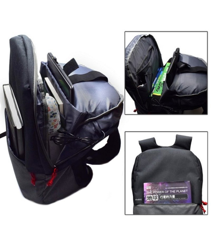 EWENT EW2529 Mochila 17.3" + Puerto usb