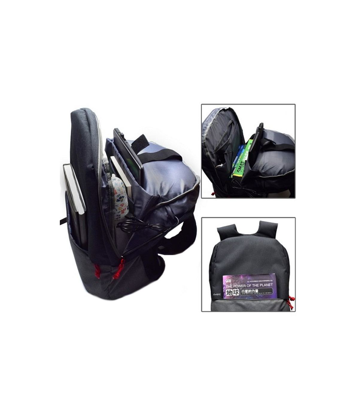 EWENT EW2529 Mochila 17.3" + Puerto usb