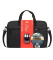 RIVACASE 8038 Bundle maletín 15,6" + ratón inal.