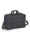 RIVACASE 8455 ECO maletin 17,3" Negro