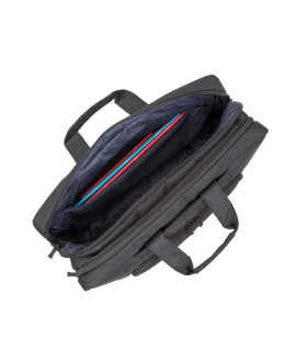 RIVACASE 8455 ECO maletin 17,3" Negro