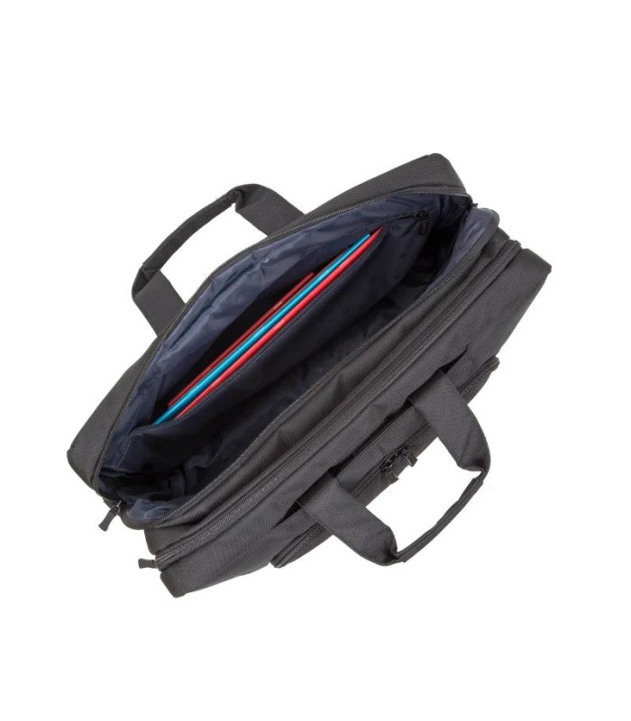 RIVACASE 8455 ECO maletin 17,3" Negro