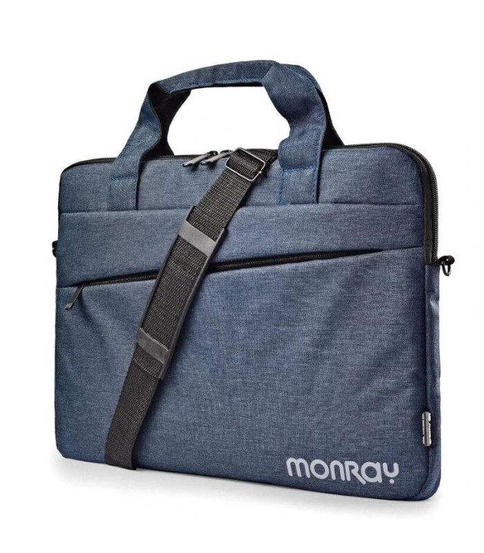 MONRAY Maletin CHARTER 15,6" Azul jaspeado
