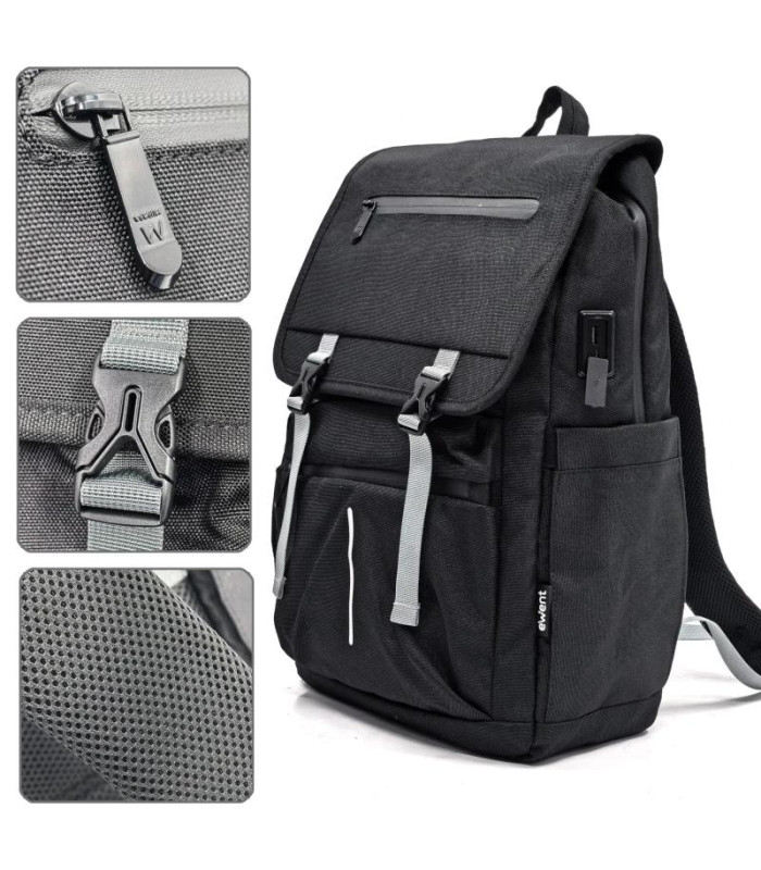 EWENT EW2537 Mochila 16.1" Vintage