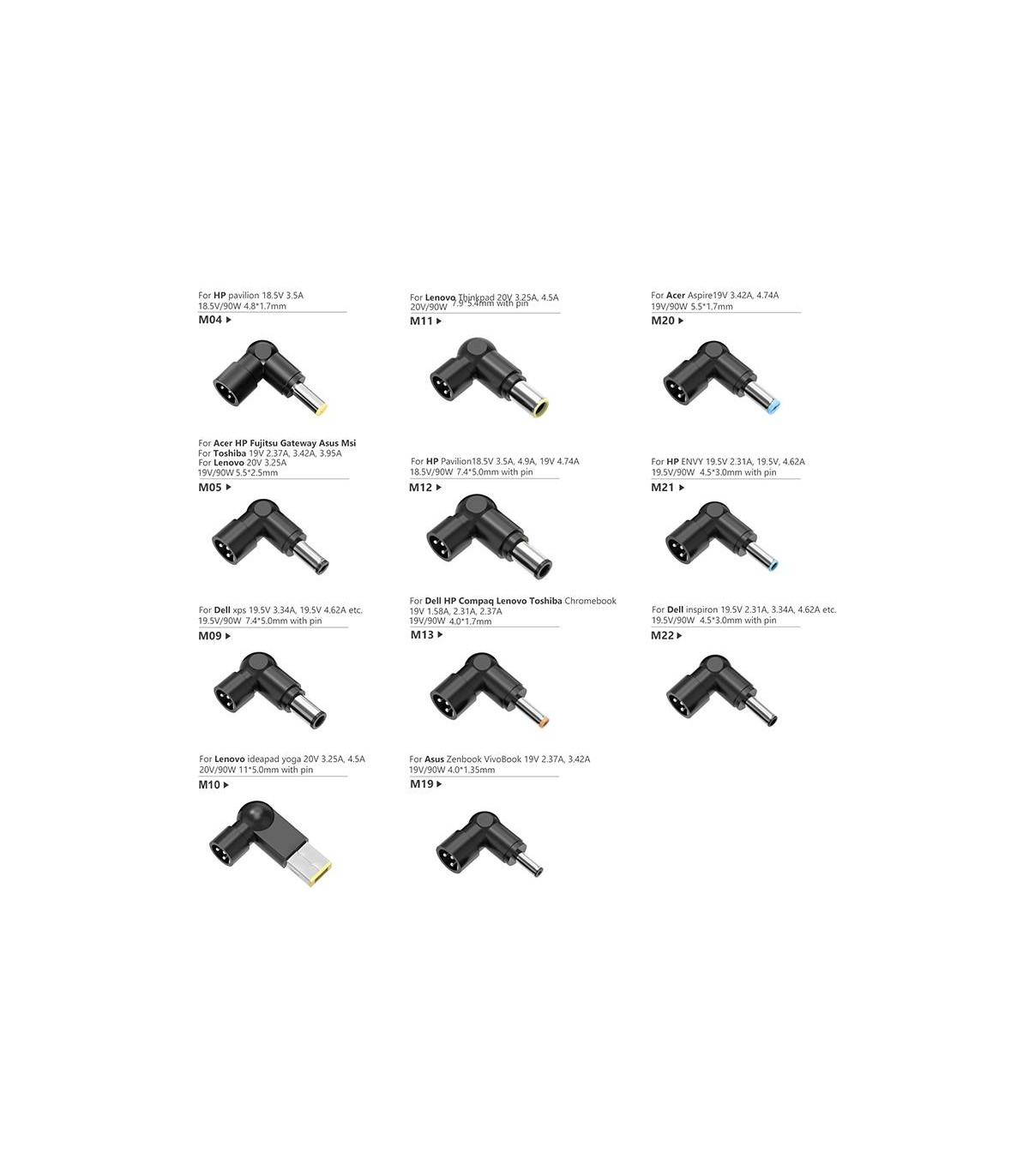 iggual Cargador Universal Slim CUA-S-11T-90W