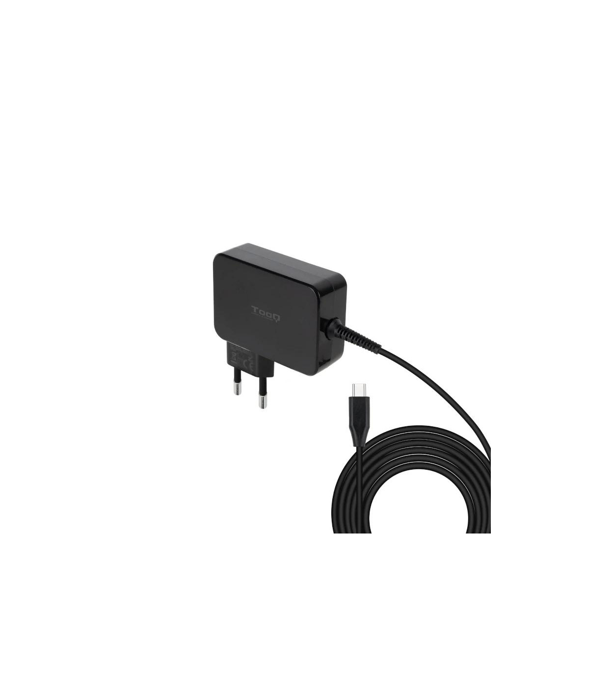 Tooq Cargador portatil GAN USB-C PD 90W Negro