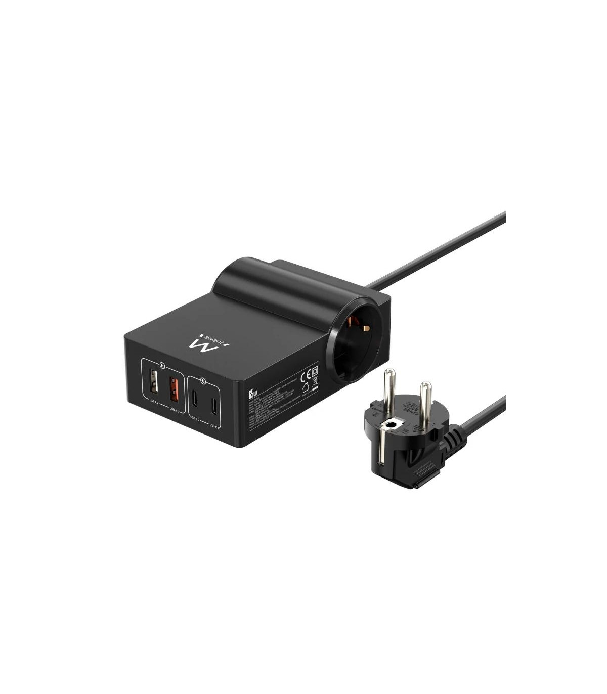 EWENT Estacion carga ew3992 Gan 65w