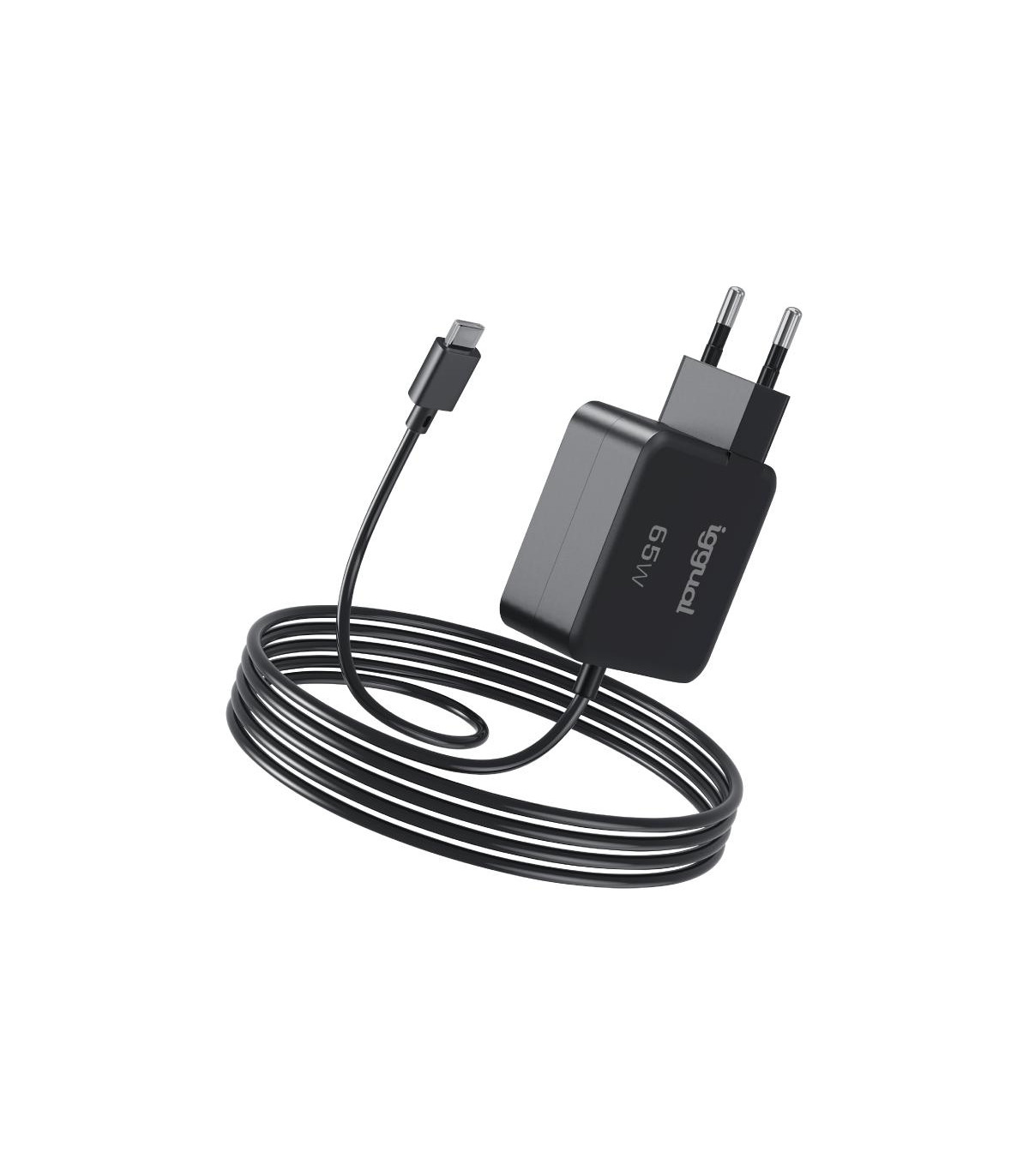 iggual Cargador portátil y móvil tipo C PD 65W