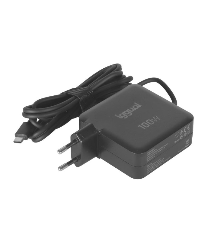 iggual Cargador portátil y móvil tipo C PD 100W