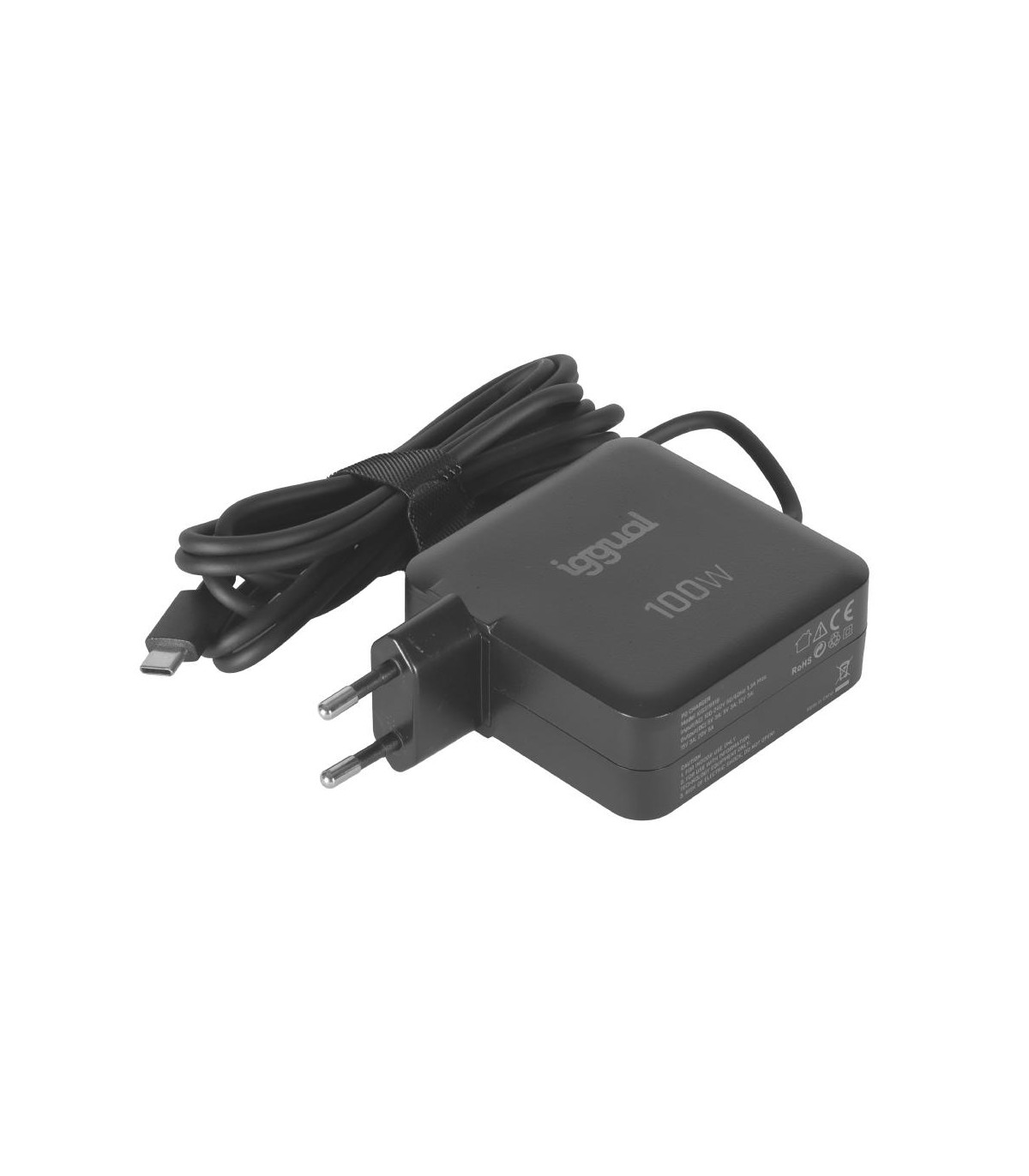 iggual Cargador portátil y móvil tipo C PD 100W