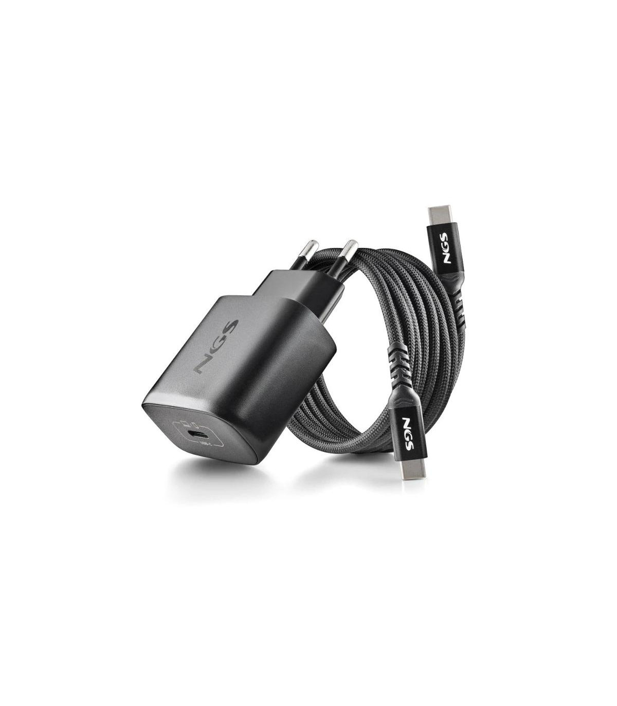 NGS CARGADOR GAN ULTRARAP 45W USB-C CON CABL