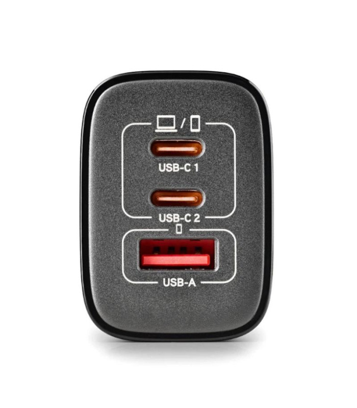 NGS CARGADOR GAN ULTRARAPIDO 65W USB-C+ USB-A