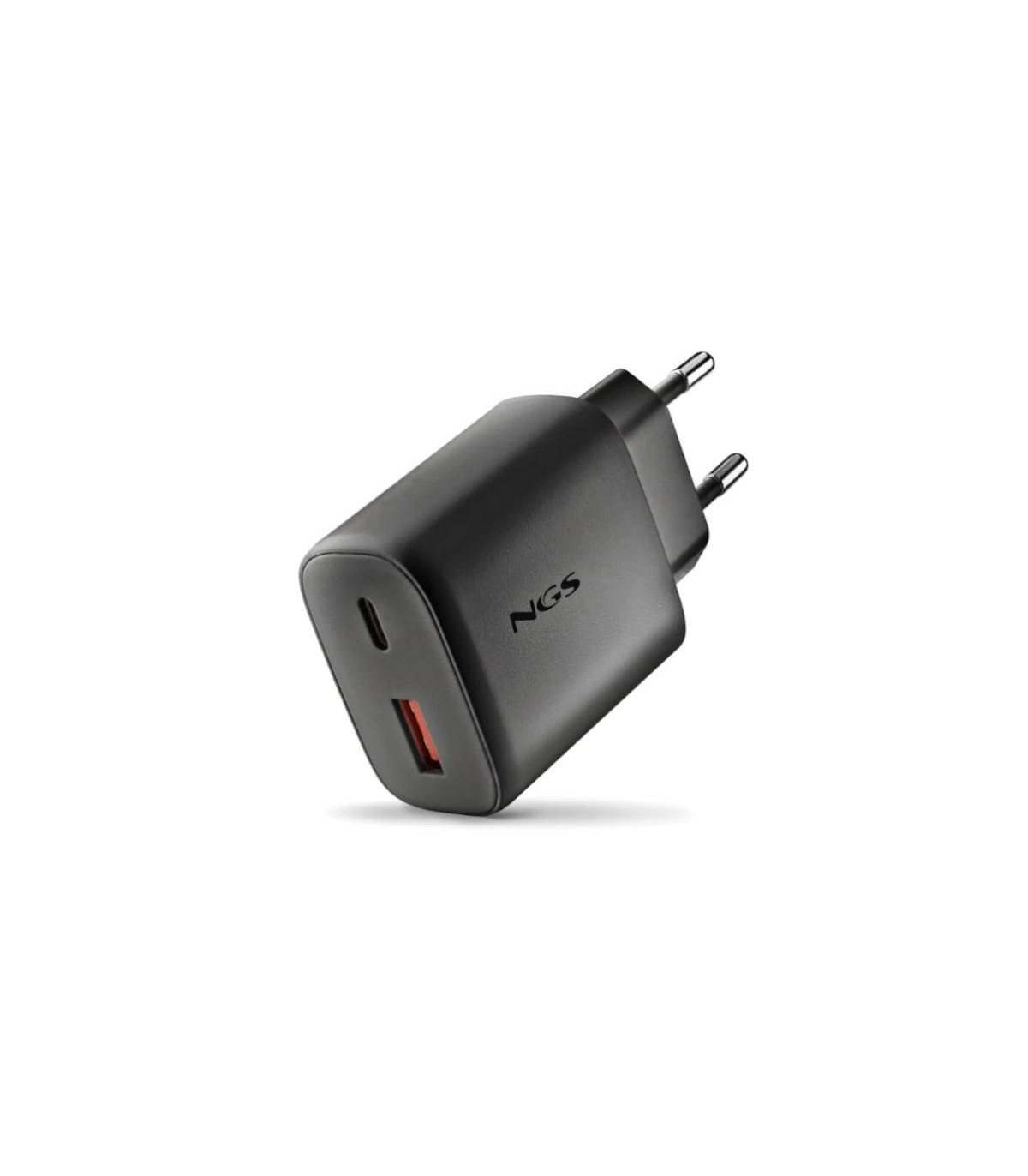 NGS CARGADOR GAN ULTRARAPIDO 45W USB-C+ USB-A