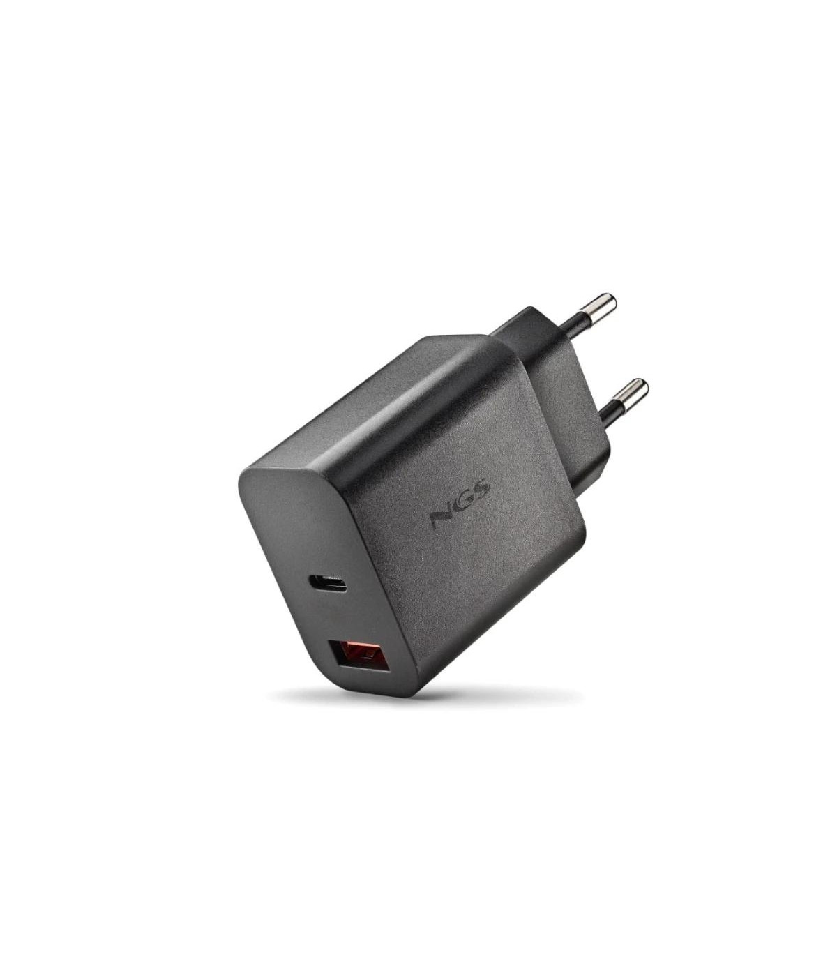 NGS CARGADOR GAN ULTRARAPIDO 30W USB-C+ USB-A