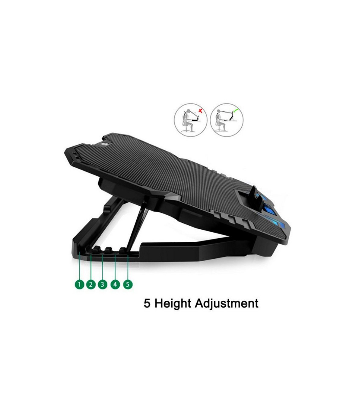 EWENT EW1259 Refrigerador 17" + 2 puertos USB
