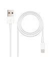 Nanocable Cable de datos/carga LIGHTNING/USB 2 M