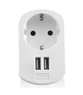 EWENT EW1211 Cargador 2 puertos usb 3.1A