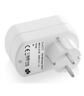 EWENT EW1211 Cargador 2 puertos usb 3.1A