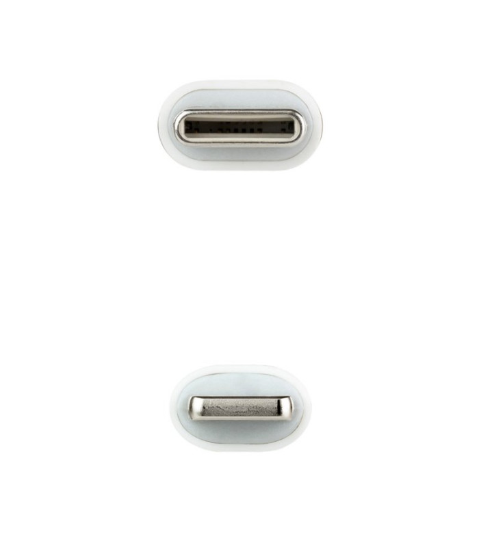 Nanocable Cable Lightning a USB-C 1 metro