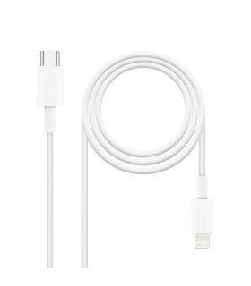 Nanocable Cable Lightning a USB-C 2 metros