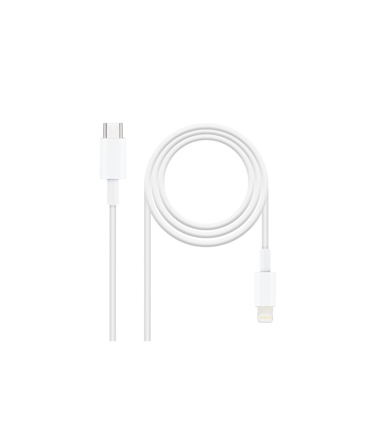 Nanocable Cable Lightning a USB-C 0,5 metros