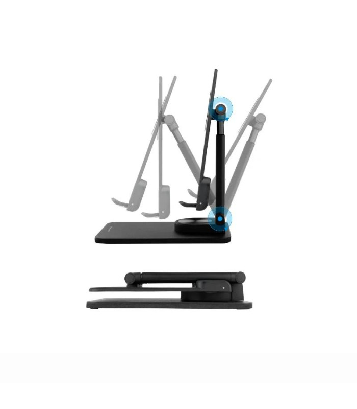 Tooq Soporte mesa tablet hasta 13" Negro