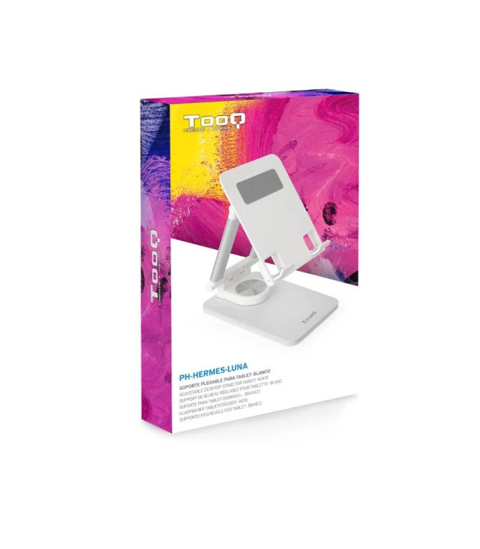 Tooq Soporte mesa tablet hasta 13" Blanco