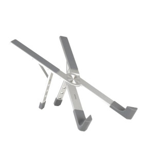 Tooq Soporte plegable dispositivos hasta 17" Plata