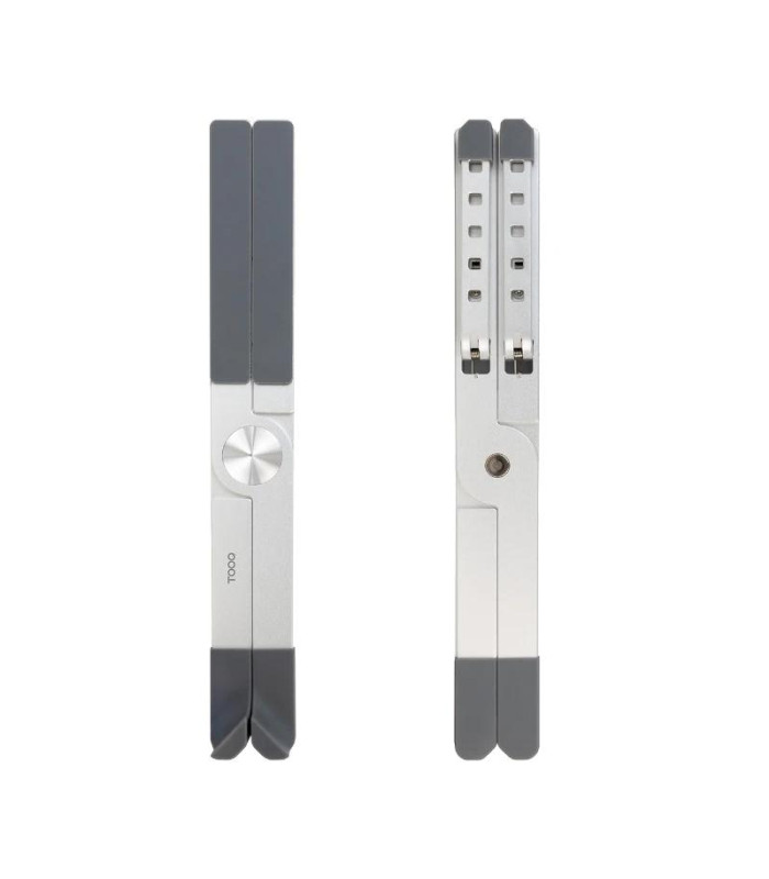 Tooq Soporte plegable dispositivos hasta 17" Plata