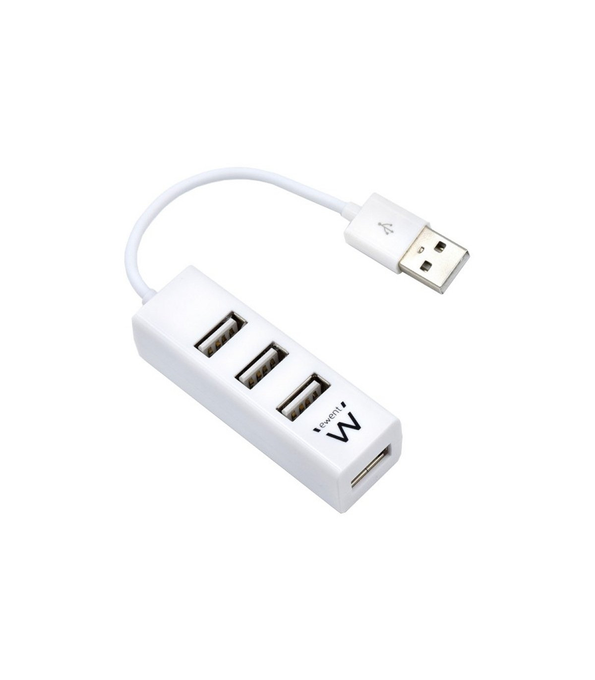 EWENT EW1122 MINI-HUB USB 4 PUERTOS BLANCO