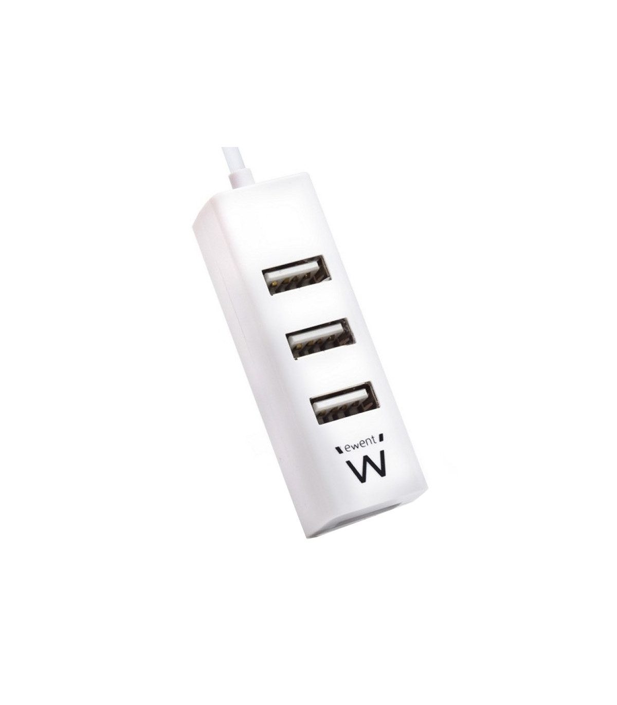EWENT EW1122 MINI-HUB USB 4 PUERTOS BLANCO