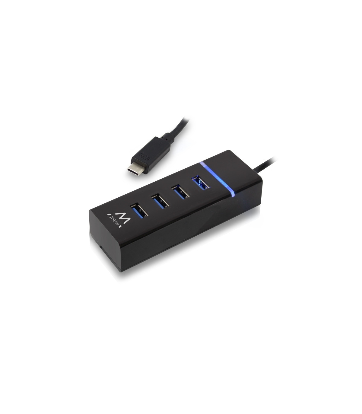 Ewent E1137 HUB USB TIPO C 4 PUEROS USB 3.1