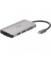 D-Link DUB-M810 Hub USB-C 8 en 1 HDMI/Eth/CardRead
