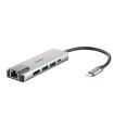D-Link DUB-M520 Hub USB-C HDMI/2USB 3.0/USB-C/Ethe
