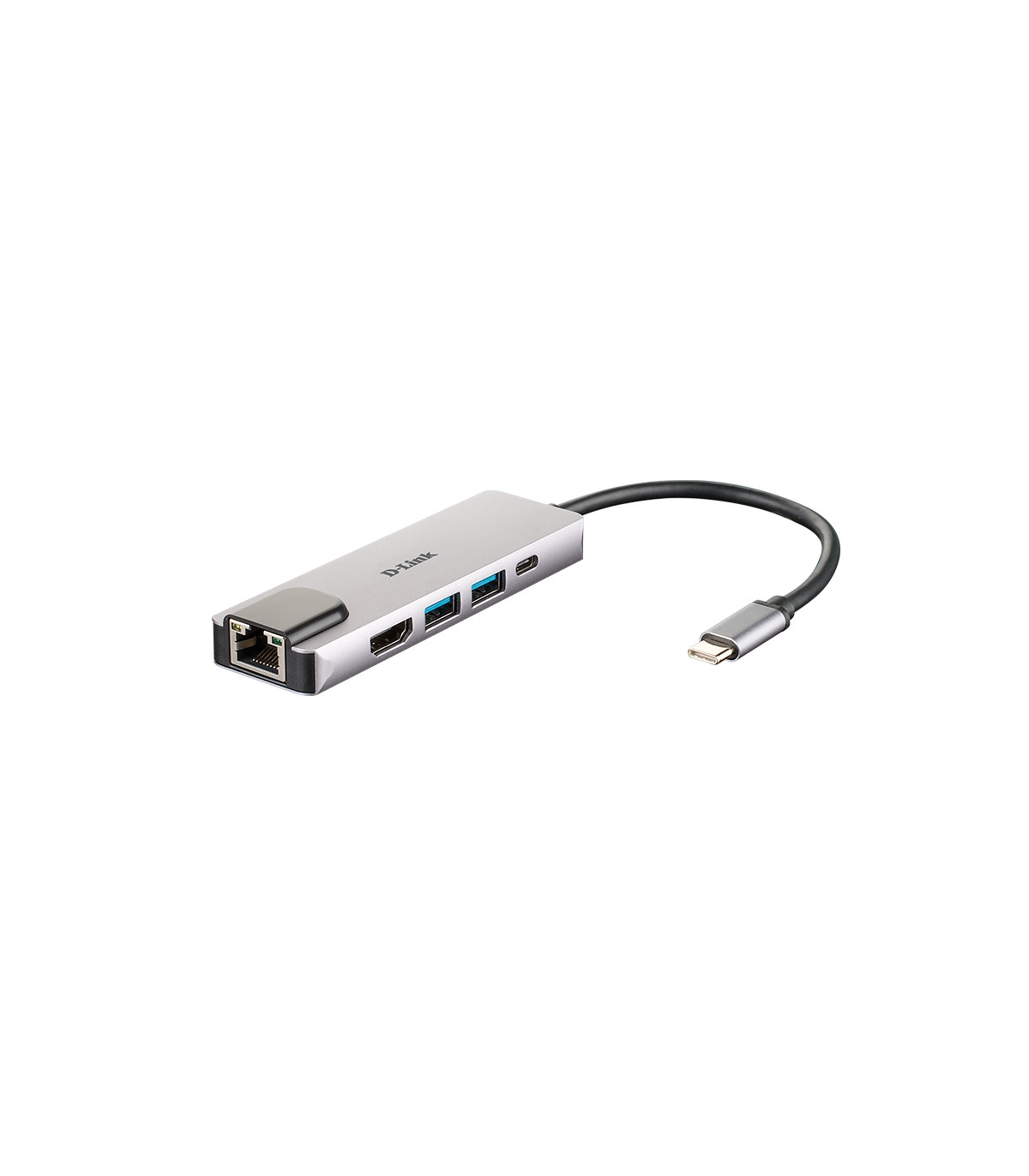 D-Link DUB-M520 Hub USB-C HDMI/2USB 3.0/USB-C/Ethe